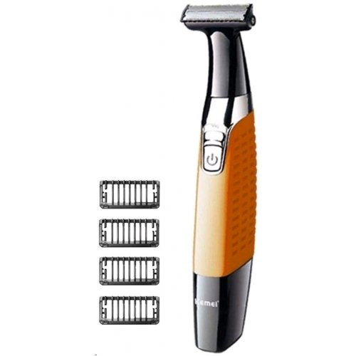 Kemei One Blade Rechargeable Electric Shaver for Men Face Body Underarm